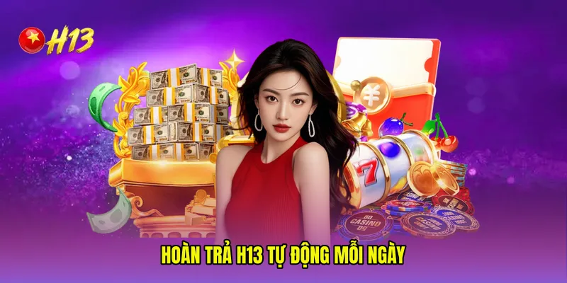 Hoàn trả H13 tự động mỗi ngày