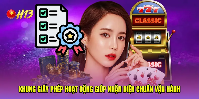 Khung Giấy phép hoạt động giúp nhận diện chuẩn vận hành