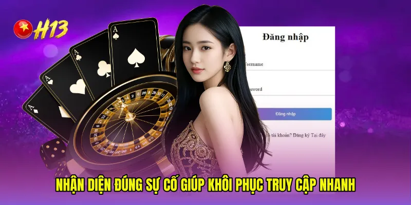 Nhận diện đúng sự cố giúp khôi phục truy cập nhanh